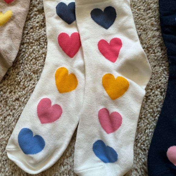 Colorful Heart Pattern Socks Set - Picture 4 of 5